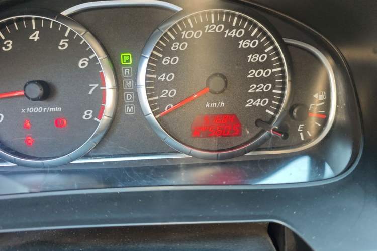 Used Mazda 6 2013 2.0L Automatic Fashion Edition Odometer Close Up
