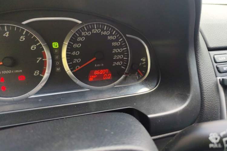 Used Mazda 6 2013 2.0L Automatic Fashion Edition Odometer Close Up