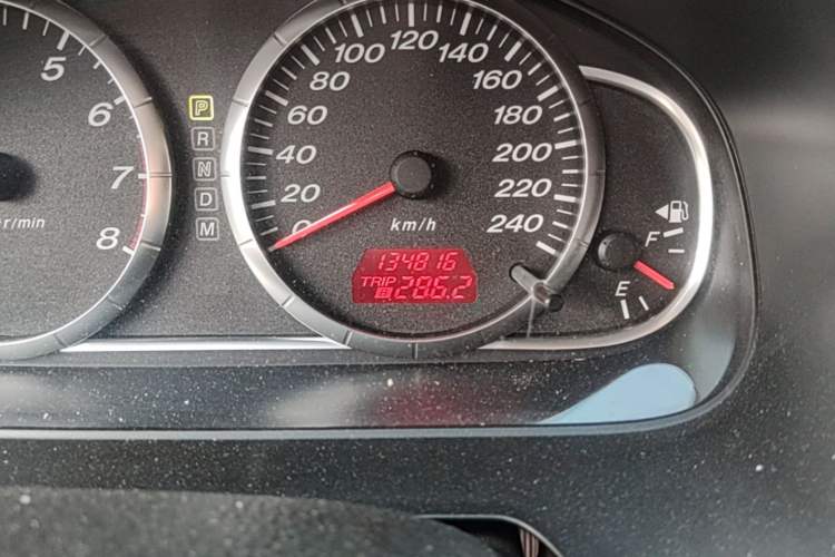 Used Mazda 6 2013 2.0L Automatic Fashion Edition Odometer Close Up