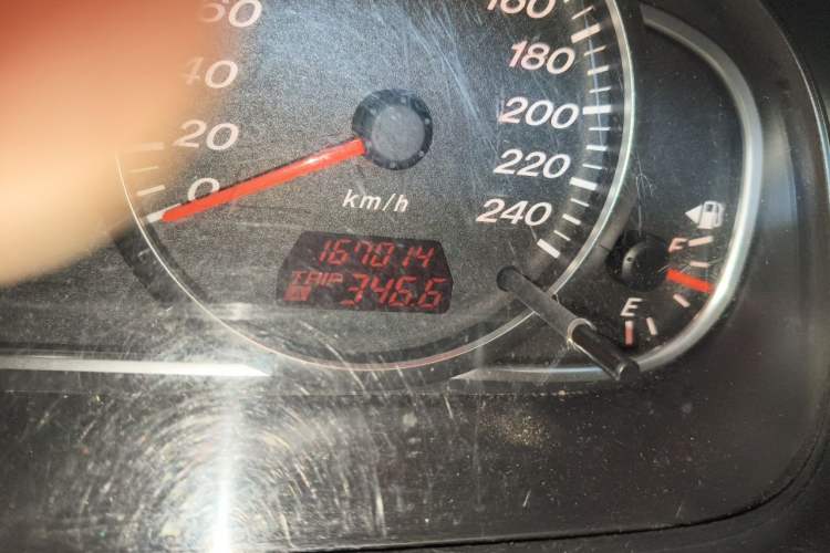 Used Mazda 6 2013 2.0L Automatic Fashion Edition Odometer Close Up