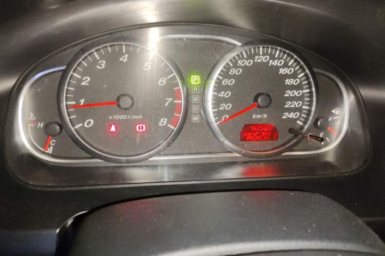 Used Mazda 6 2013 2.0L Automatic Fashion Edition Odometer Close Up