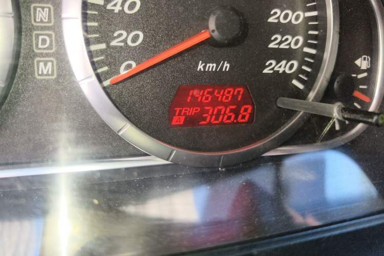 Used Mazda 6 2013 2.0L Automatic Fashion Edition Odometer Close Up
