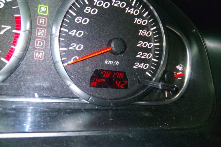 Used Mazda 6 2013 2.0L Automatic Fashion Edition Odometer Close Up