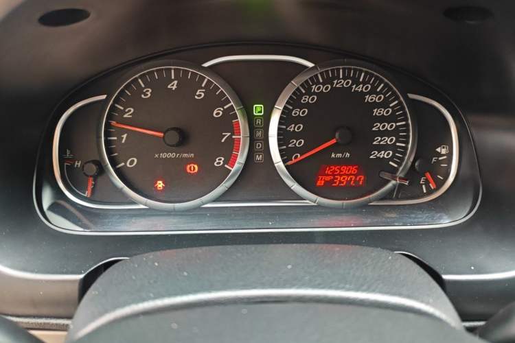 Used Mazda 6 2013 2.0L Automatic Fashion Edition Odometer Close Up