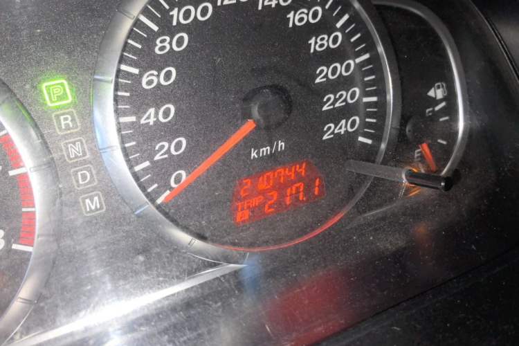 Used Mazda 6 2013 2.0L Automatic Fashion Edition Odometer Close Up