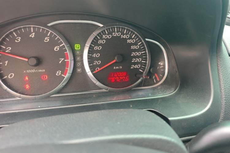 Used Mazda 6 2013 2.0L Automatic Fashion Edition Odometer Close Up