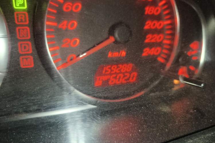 Used Mazda 6 2013 2.0L Automatic Ultra-Luxury Model Odometer Close Up