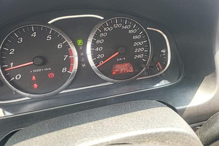 Used Mazda 6 2013 2.0L Automatic Fashion Edition Odometer Close Up
