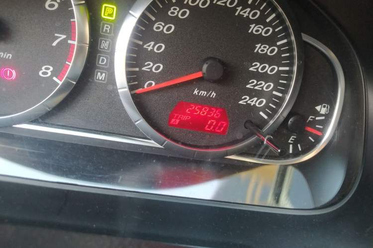 Used Mazda 6 2013 2.0L Automatic Fashion Edition Odometer Close Up