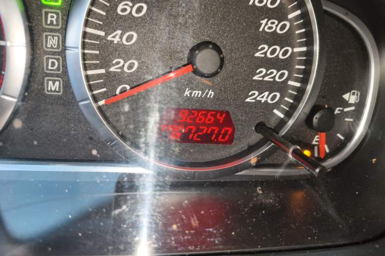 Used Mazda 6 2013 2.0L Automatic Fashion Edition Odometer Close Up