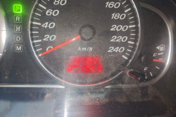 Used Mazda 6 2013 2.0L Automatic Fashion Edition Odometer Close Up