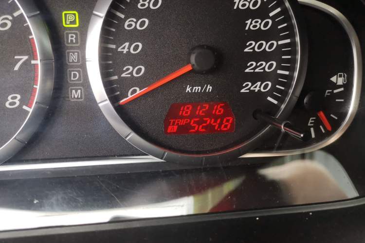 Used Mazda 6 2013 2.0L Automatic Fashion Edition Odometer Close Up