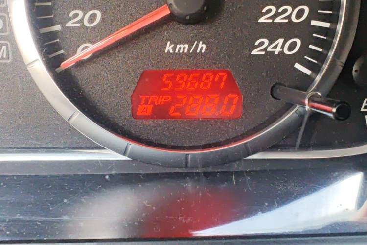 Used Mazda 6 2013 2.0L Automatic Fashion Edition Odometer Close Up