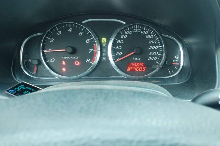 Used Mazda 6 2013 2.0L Automatic Fashion Edition Odometer Close Up