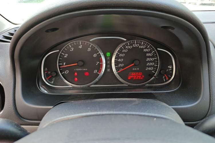 Used Mazda 6 2013 2.0L Automatic Fashion Edition Odometer Close Up