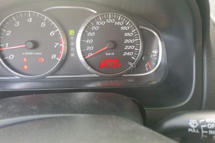 Used Mazda 6 2013 2.0L Automatic Fashion Edition Odometer Close Up