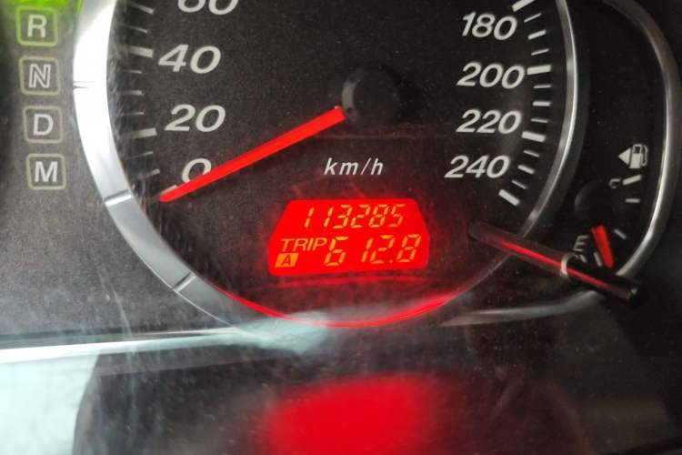 Used Mazda 6 2013 2.0L Automatic Fashion Edition Odometer Close Up