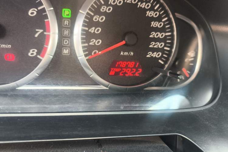 Used Mazda 6 2013 2.0L Automatic Fashion Edition Odometer Close Up