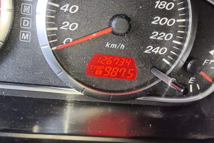 Used Mazda 6 2013 2.0L Automatic Fashion Edition Odometer Close Up