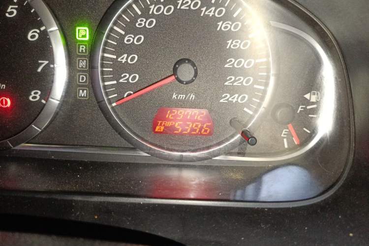Used Mazda 6 2013 2.0L Automatic Fashion Edition Odometer Close Up