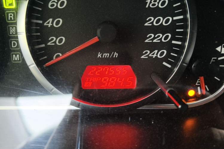Used Mazda 6 2013 2.0L Automatic Fashion Edition Odometer Close Up