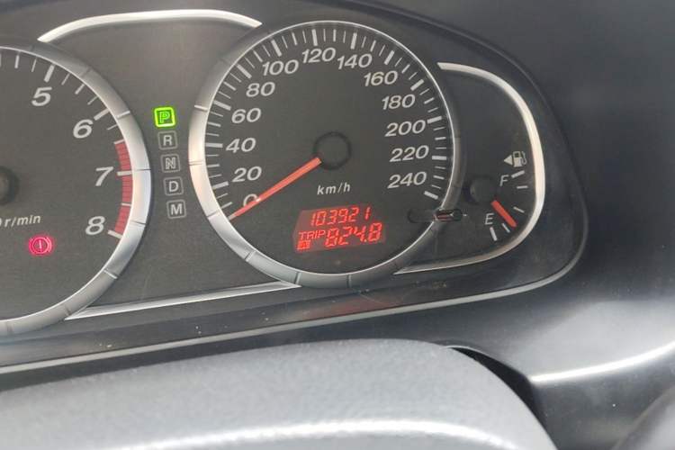 Used Mazda 6 2013 2.0L Automatic Fashion Edition Odometer Close Up