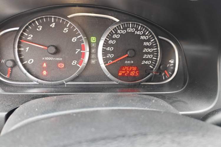 Used Mazda 6 2013 2.0L Automatic Fashion Edition Odometer Close Up