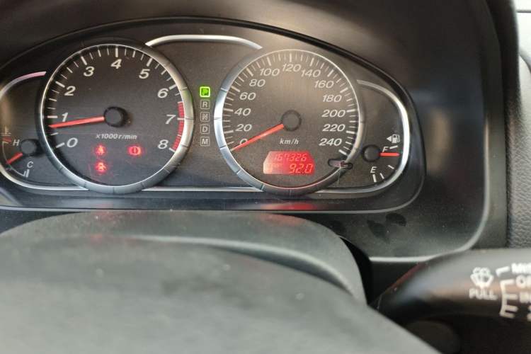 Used Mazda 6 2013 2.0L Automatic Fashion Edition Odometer Close Up