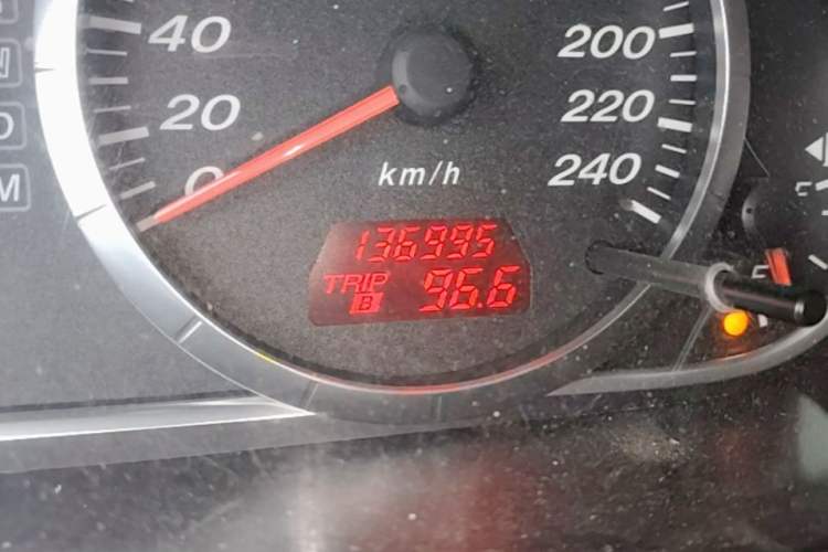 Used Mazda 6 2013 2.0L Automatic Fashion Edition Odometer Close Up