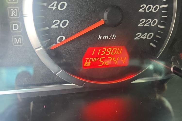 Used Mazda 6 2013 2.0L Automatic Fashion Edition Odometer Close Up