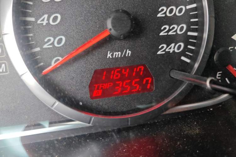 Used Mazda 6 2013 2.0L Automatic Fashion Edition Odometer Close Up