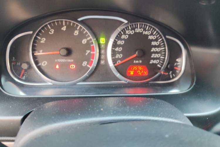 Used Mazda 6 2013 2.0L Automatic Fashion Edition Odometer Close Up