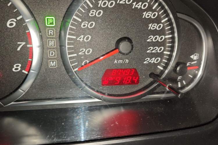 Used Mazda 6 2013 2.0L Automatic Fashion Edition Odometer Close Up