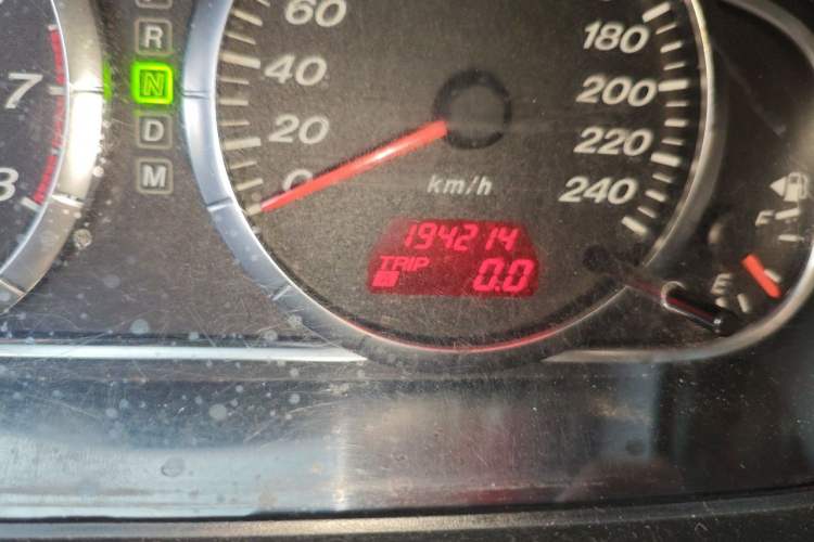 Used Mazda 6 2013 2.0L Automatic Fashion Edition Odometer Close Up