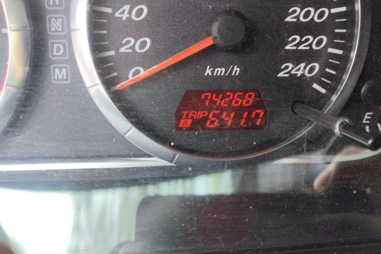 Used Mazda 6 2013 2.0L Automatic Fashion Edition Odometer Close Up