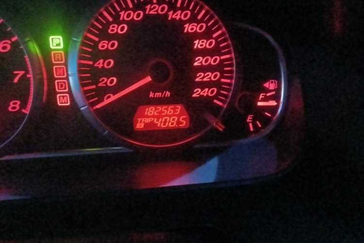 Used Mazda 6 2013 2.0L Automatic Fashion Edition Odometer Close Up