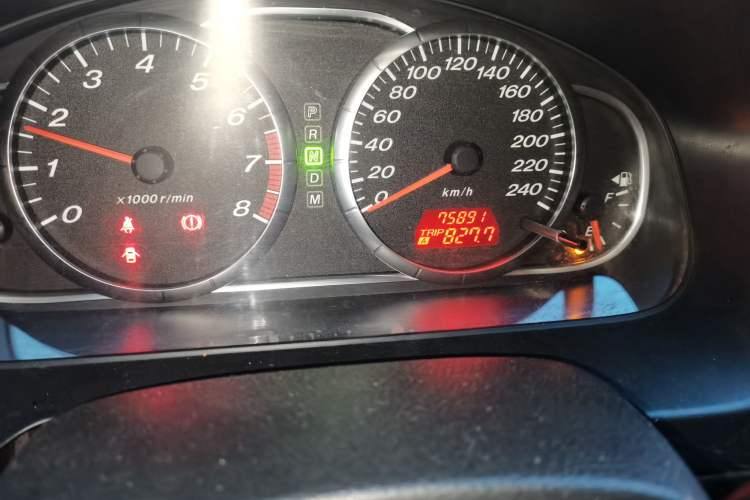 Used Mazda 6 2013 2.0L Automatic Fashion Edition Odometer Close Up