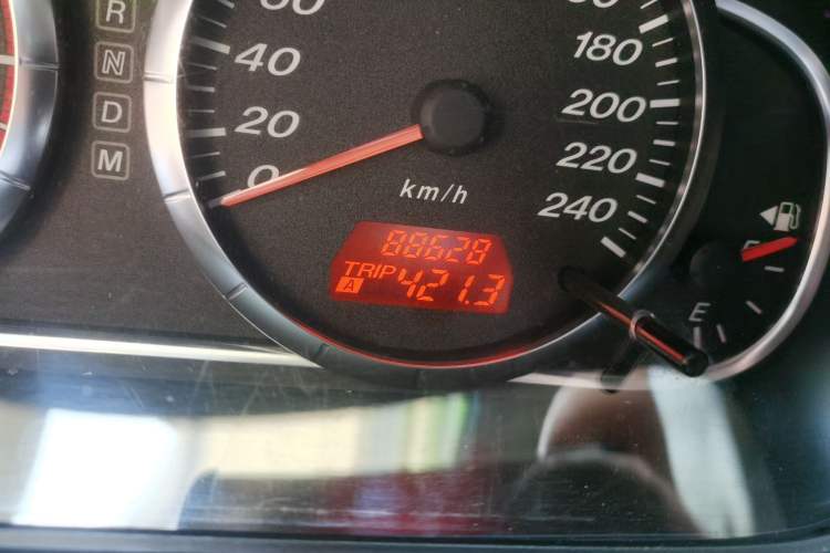 Used Mazda 6 2013 2.0L Automatic Fashion Edition Odometer Close Up