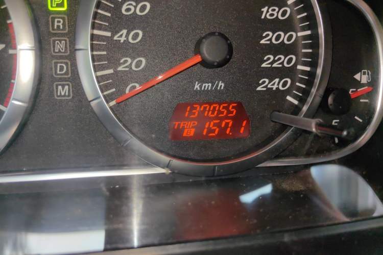 Used Mazda 6 2013 2.0L Automatic Fashion Edition Odometer Close Up