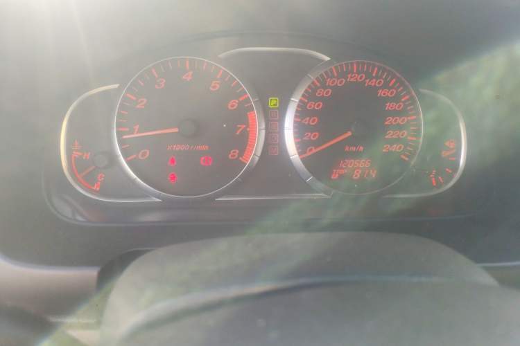Used Mazda 6 2013 2.0L Automatic Ultra-Luxury Model Odometer Close Up