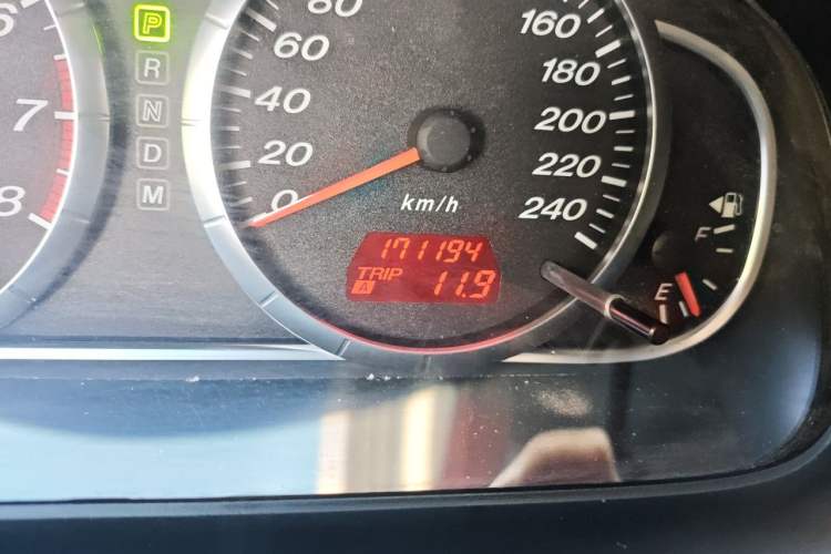 Used Mazda 6 2013 2.0L Automatic Fashion Edition Odometer Close Up