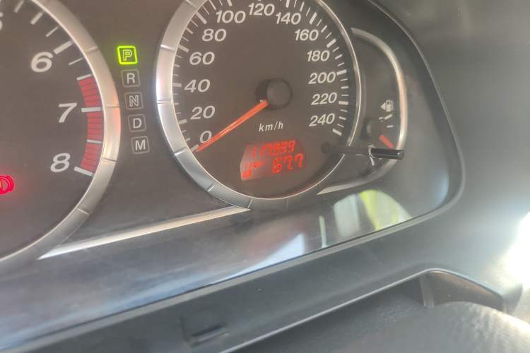 Used Mazda 6 2013 2.0L Automatic Fashion Edition Odometer Close Up