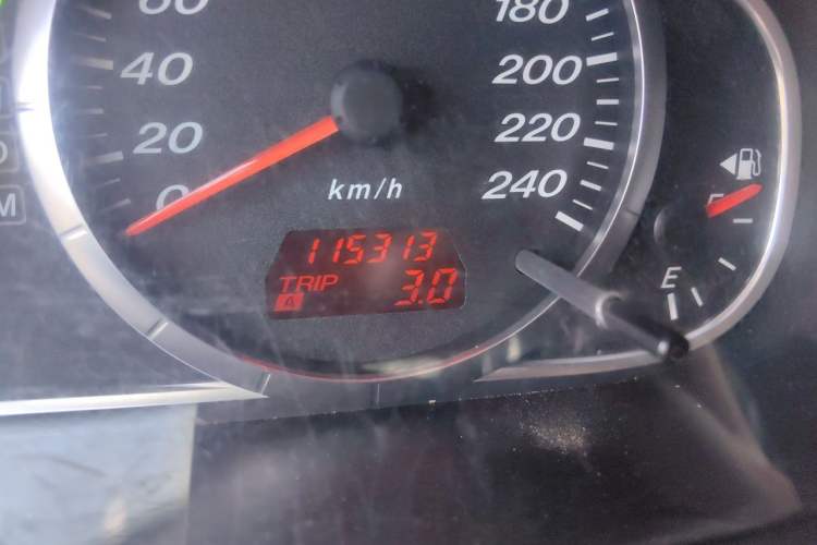Used Mazda 6 2013 2.0L Automatic Fashion Edition Odometer Close Up