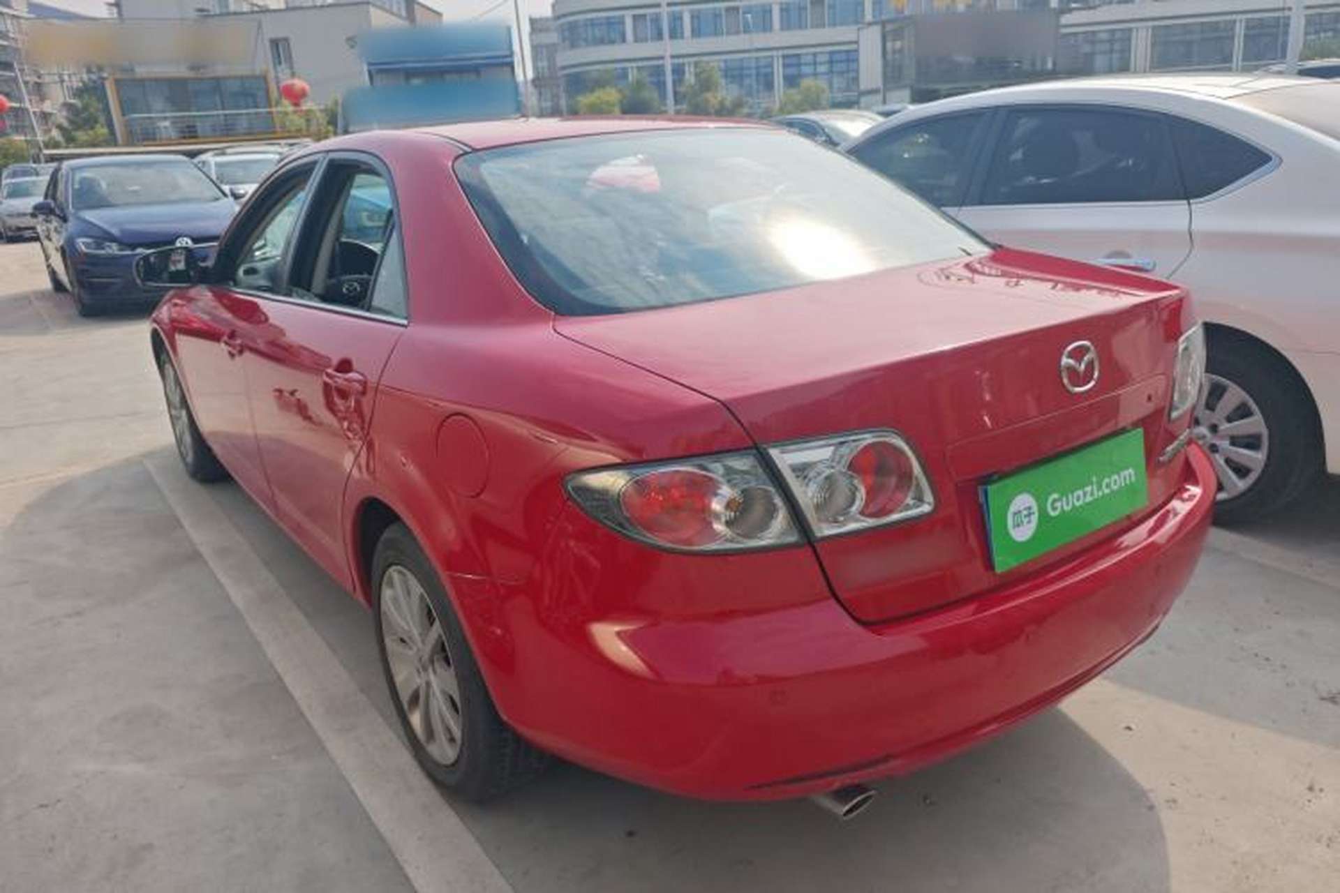 Used Mazda 6 2013 2.0L Automatic Ultra-Luxury Model Rear Left 45 Deg
