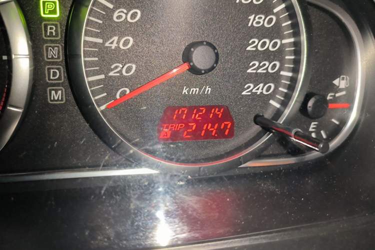 Used Mazda 6 2013 2.0L Automatic Fashion Edition Odometer Close Up