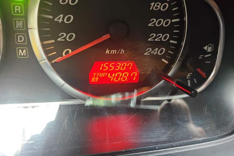 Used Mazda 6 2013 2.0L Automatic Fashion Edition Odometer Close Up