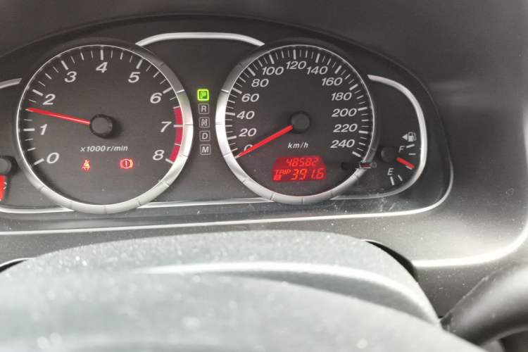 Used Mazda 6 2013 2.0L Automatic Fashion Edition Odometer Close Up