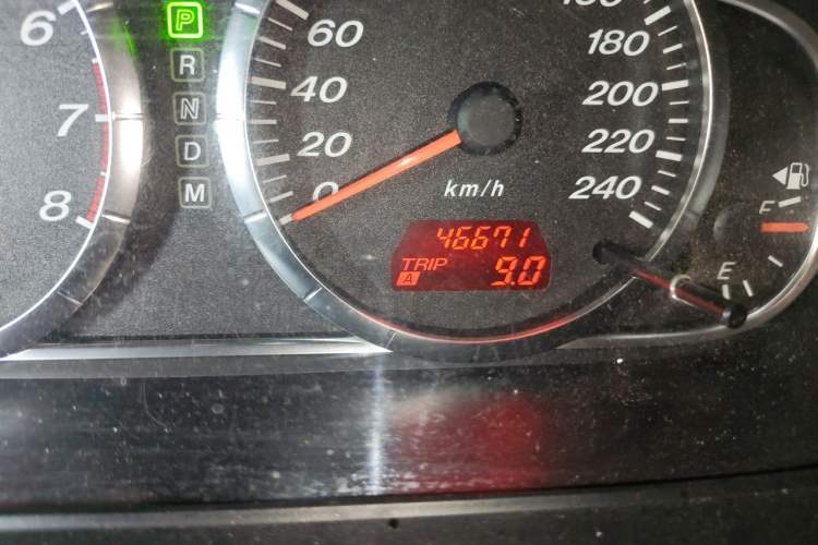 Used Mazda 6 2013 2.0L Automatic Fashion Edition Odometer Close Up