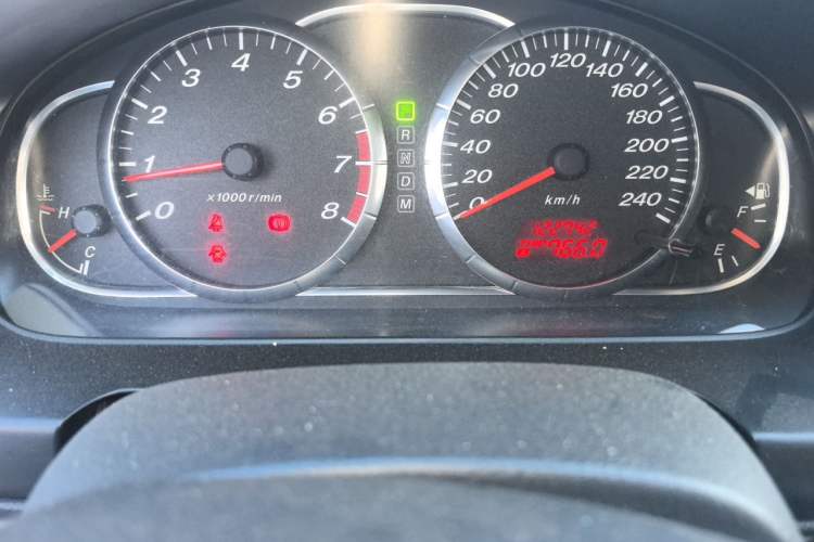 Used Mazda 6 2013 2.0L Automatic Fashion Edition Odometer Close Up