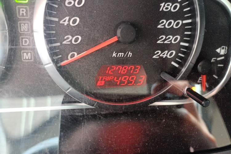 Used Mazda 6 2013 2.0L Automatic Fashion Edition Odometer Close Up